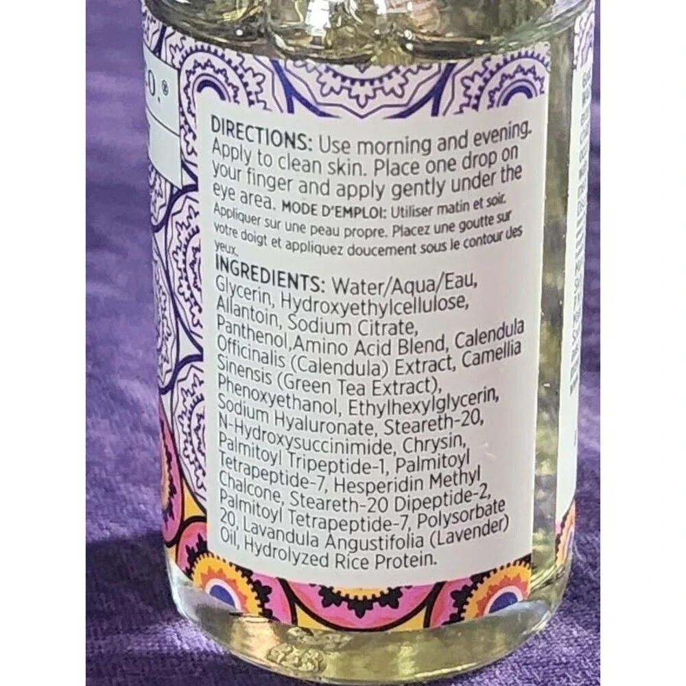 The Better Skin Co Eye Bright Now Anti-Puff Anti-Dark Circle Daily Serum Dropper